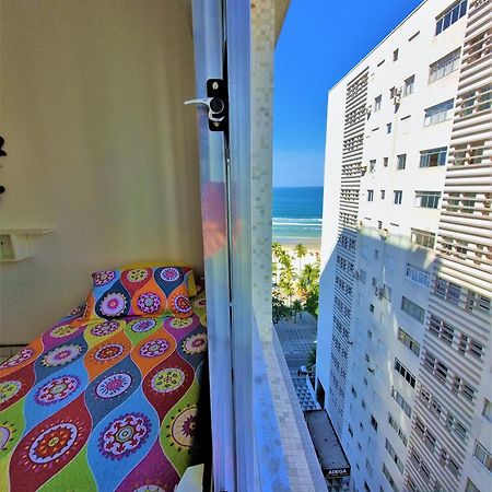 Apto pé na areia Praia das Pitangueiras - Centro Guarujá Extérieur photo