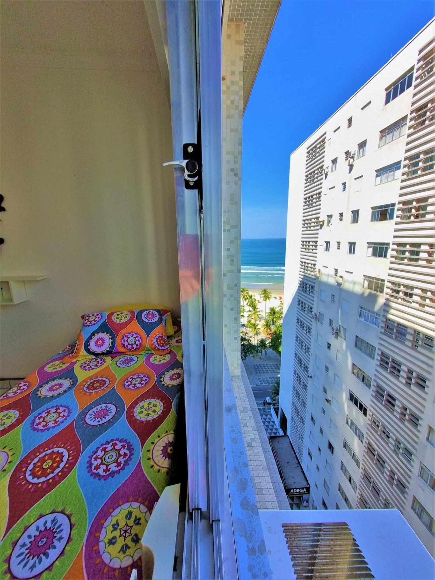 Apto pé na areia Praia das Pitangueiras - Centro Guarujá Extérieur photo